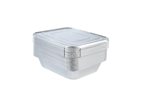 Waytiffer bandejas de aluminio aptas para cocción, horneado y recalentar.