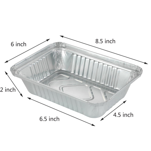 Waytiffer bandejas de aluminio con alta conductividad térmica para hornear y recalentar.