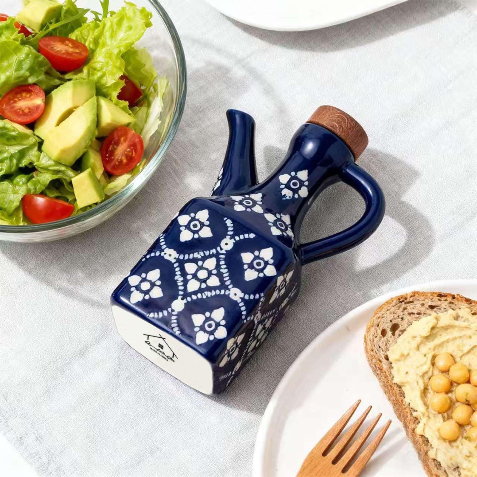 WBXZIXN dispensador decorativo con inspiración italiana, regalo perfecto para cocinas