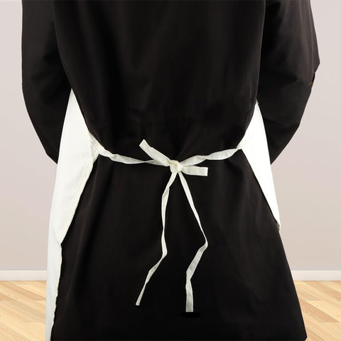 Delantal WCGXKO de talla ajustable para diferentes cuerpos.