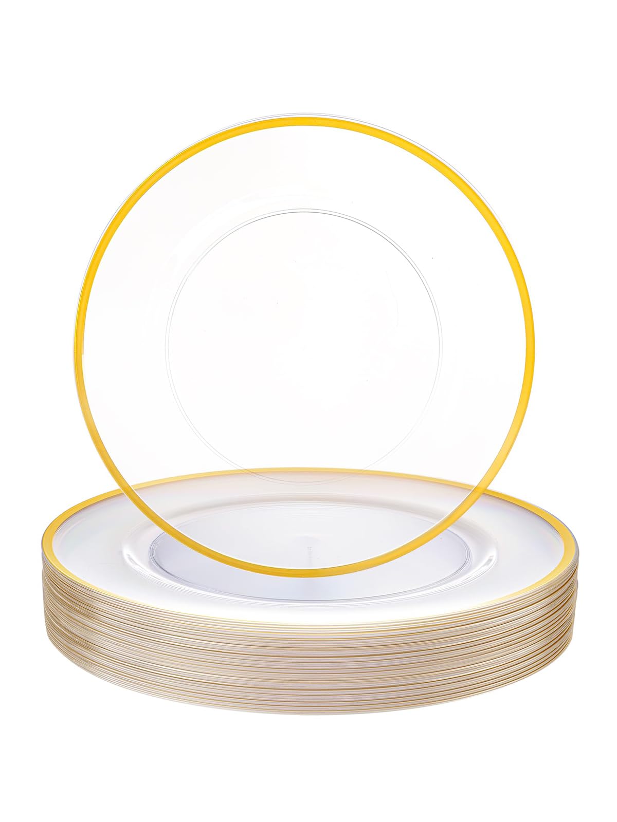 Plato cargador dorado WDF de 12 pulgadas, ideal para cenas elegantes.