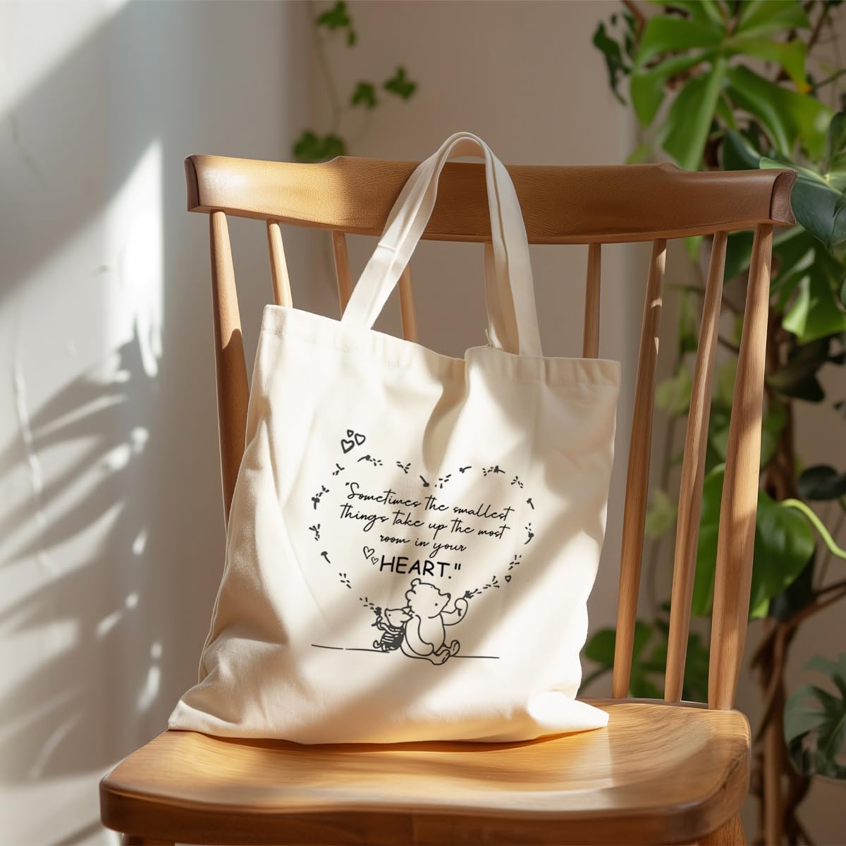 Bolso canvas WDSXWH para viajes y compras: perfecto para llevar todo lo necesario
