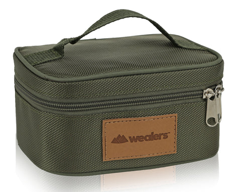 Wealers bolsa de poliéster transportable para llevar condimentos a cualquier lugar.