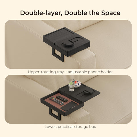 Wealone: soporte 360° para teléfono en la tapa superior