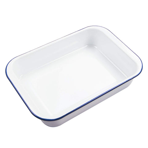 Webake bandeja esmaltada 9x13 con tapa para horneado uniforme
