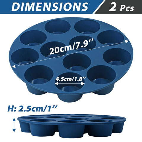 Webake desmolde silicona, desmolde fácil para hornear y enfriar.