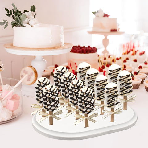 Webake ideal para bodas y fiestas realza la presentación de dulces.