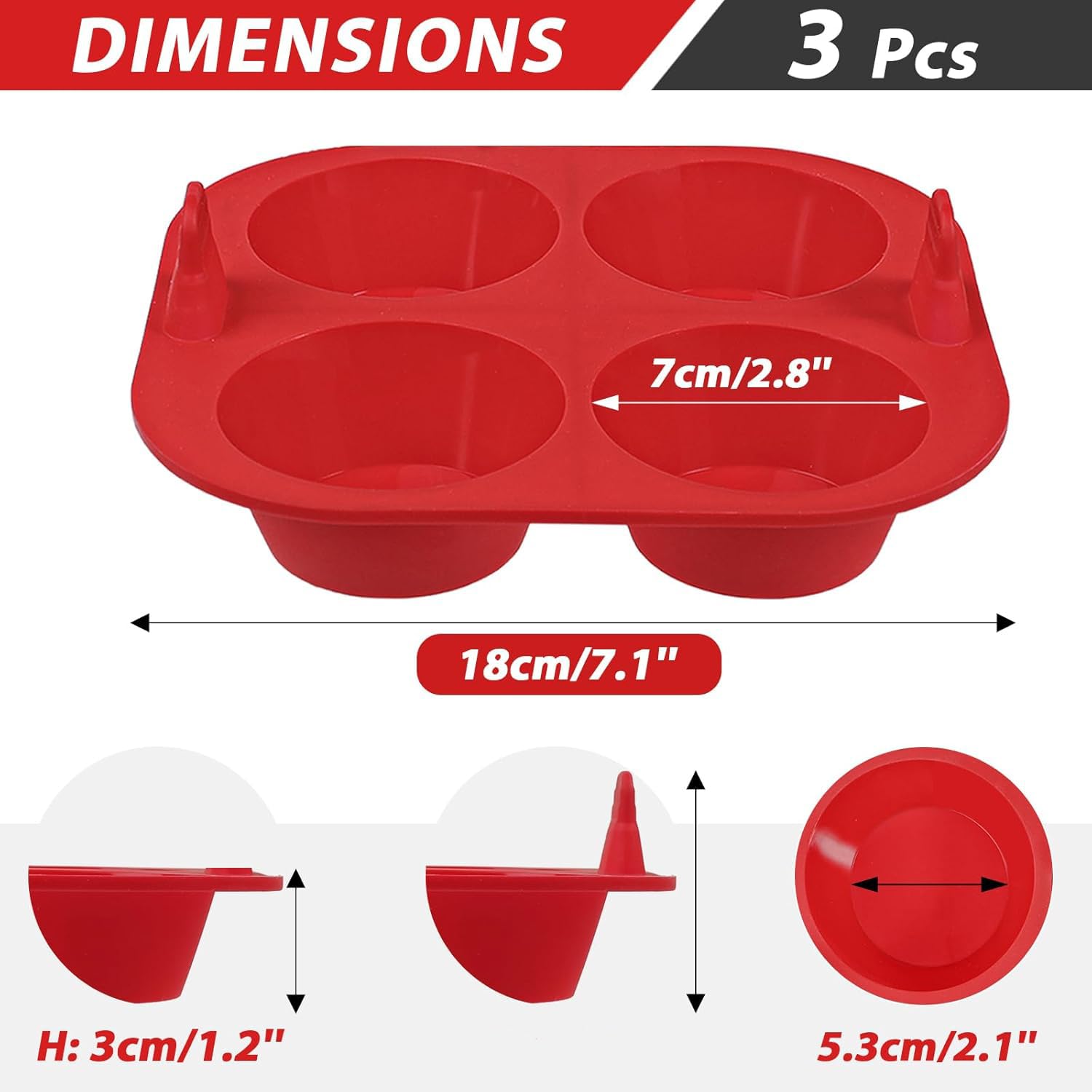 Webake ideas de recetas con huevo en moldes de silicona