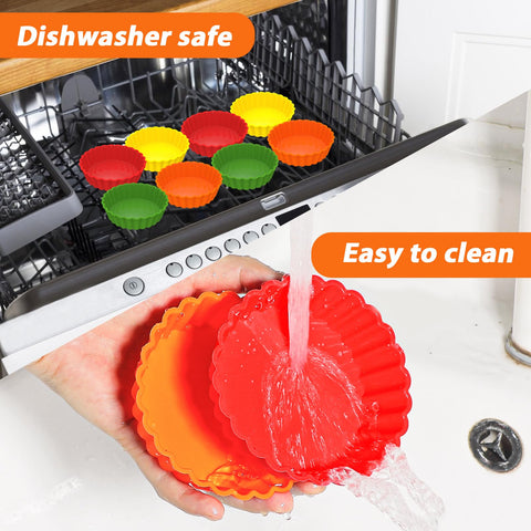 Webake molde tarta mini 4 pulgadas desmoldado fácil tras hornear.
