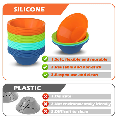 Webake molde de silicona resistente al calor para horno y microondas.