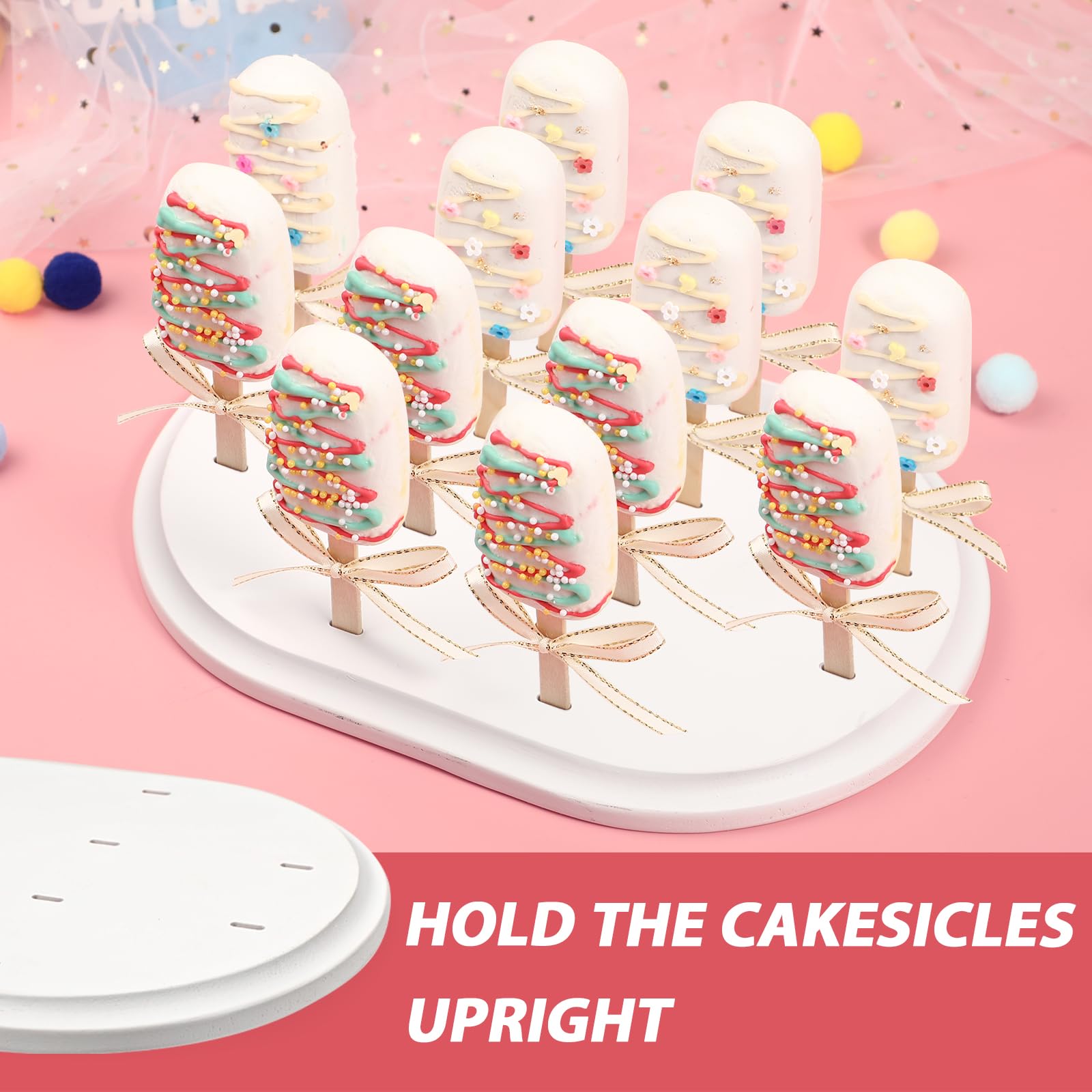 Webake sin montaje cakesicles soporte listo para usar sin herramientas.