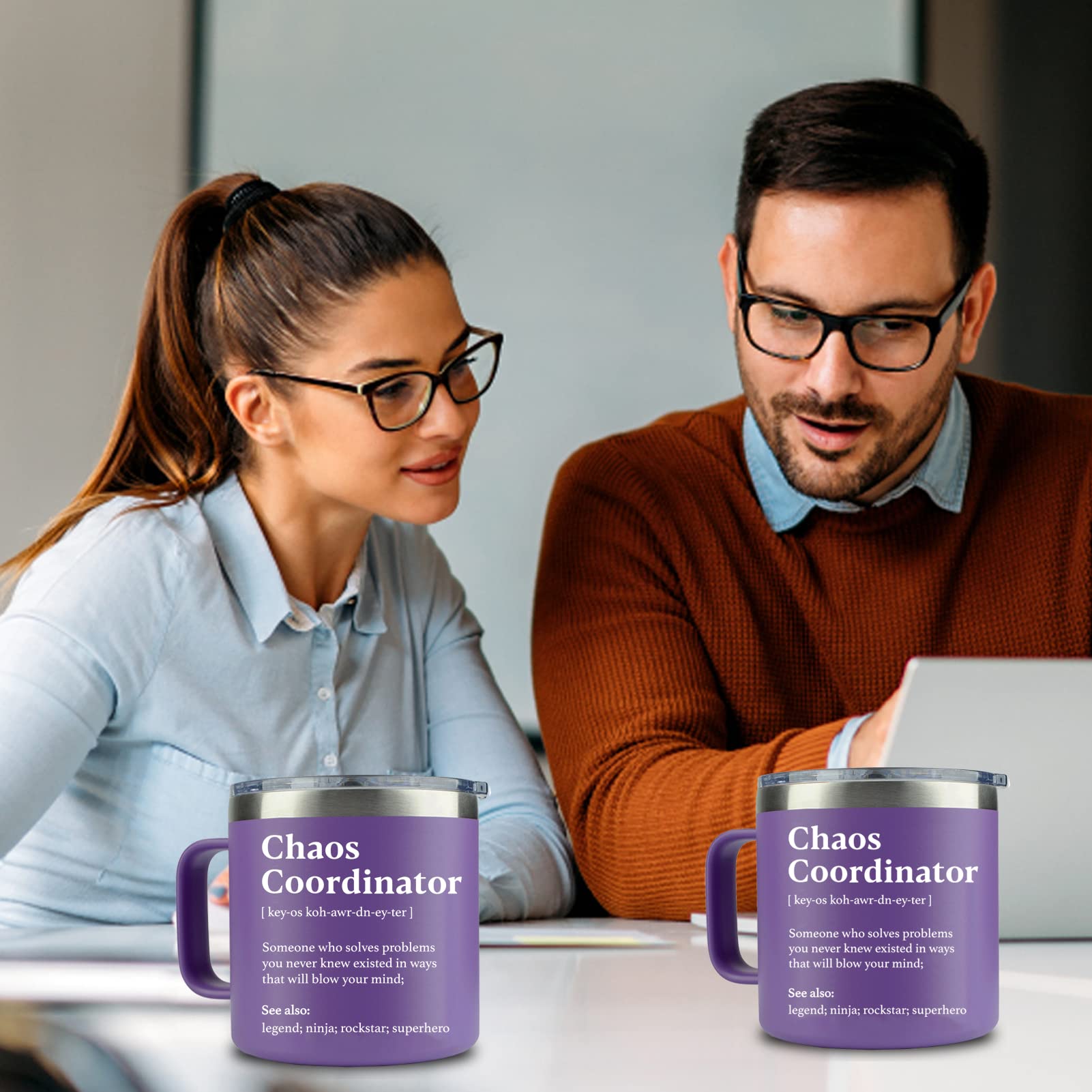 Regalo ideal de oficina con la coordinadora del caos de WECACYD para compañeras.