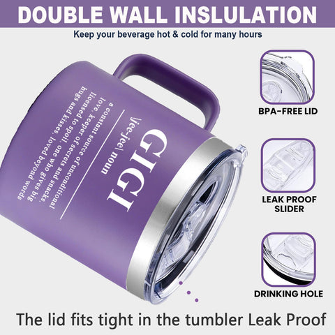 Aislamiento de pared doble para bebidas frías o calientes.