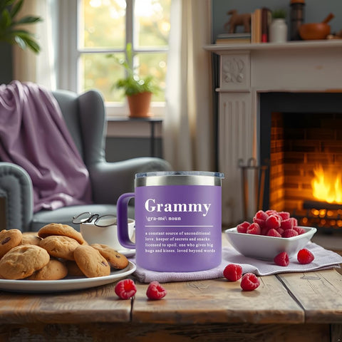 Empaque regalo de la taza WECACYD Grammy, lista para sorprender.