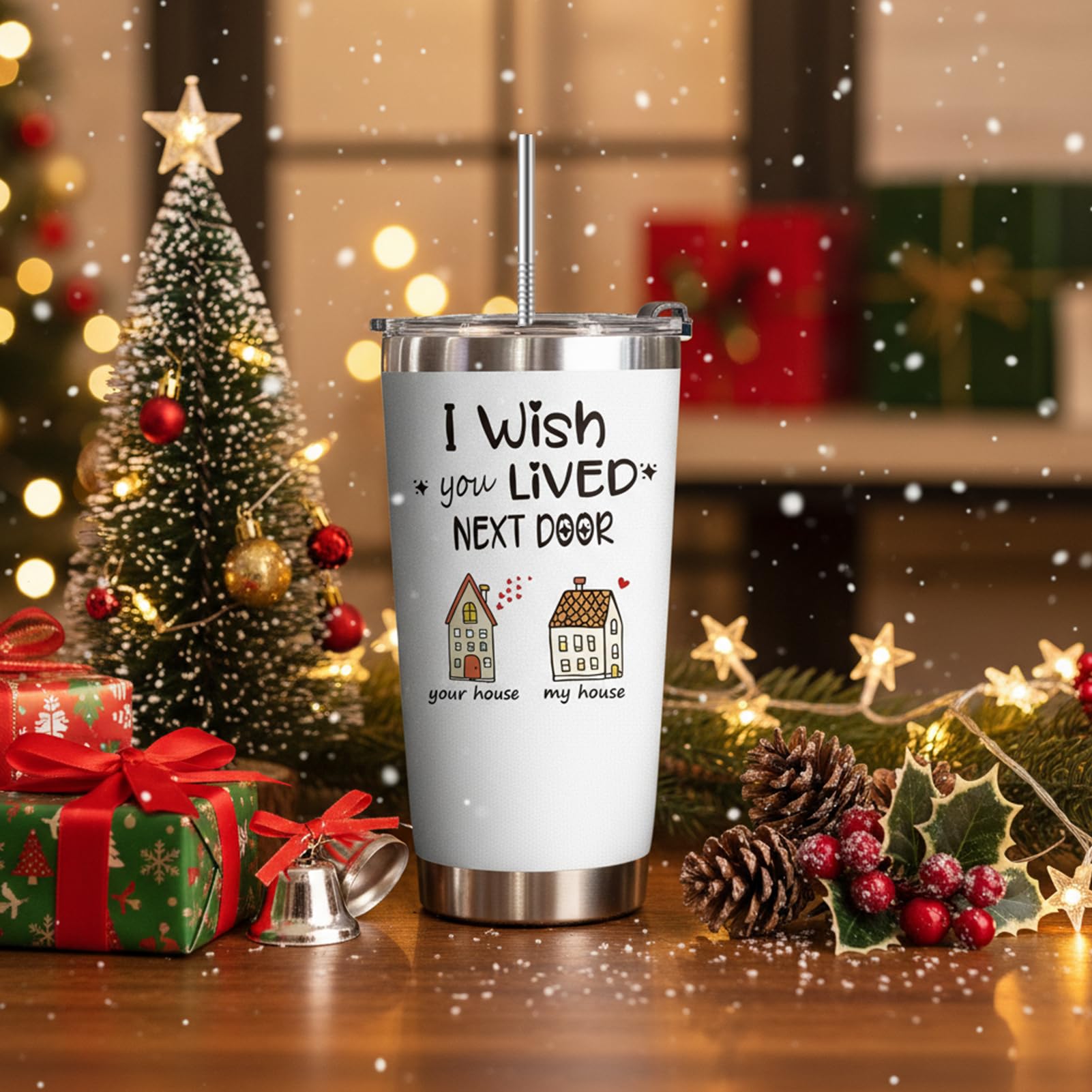 Taza WECACYD ideal para café caliente durante el día.