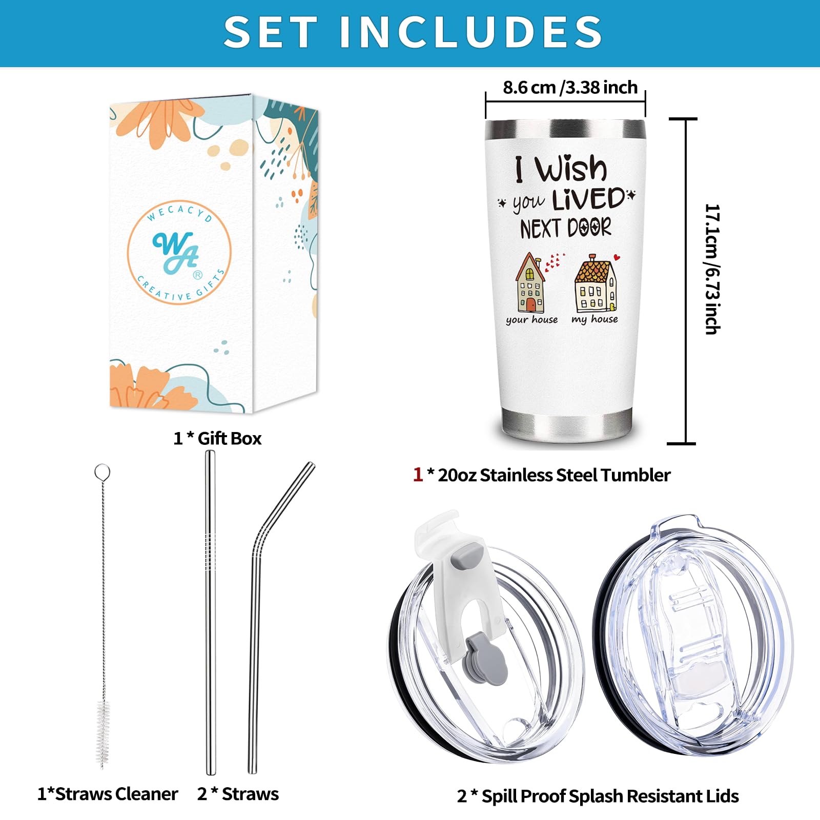 Regalo WECACYD para hermana o amiga, ideal para cualquier ocasión.
