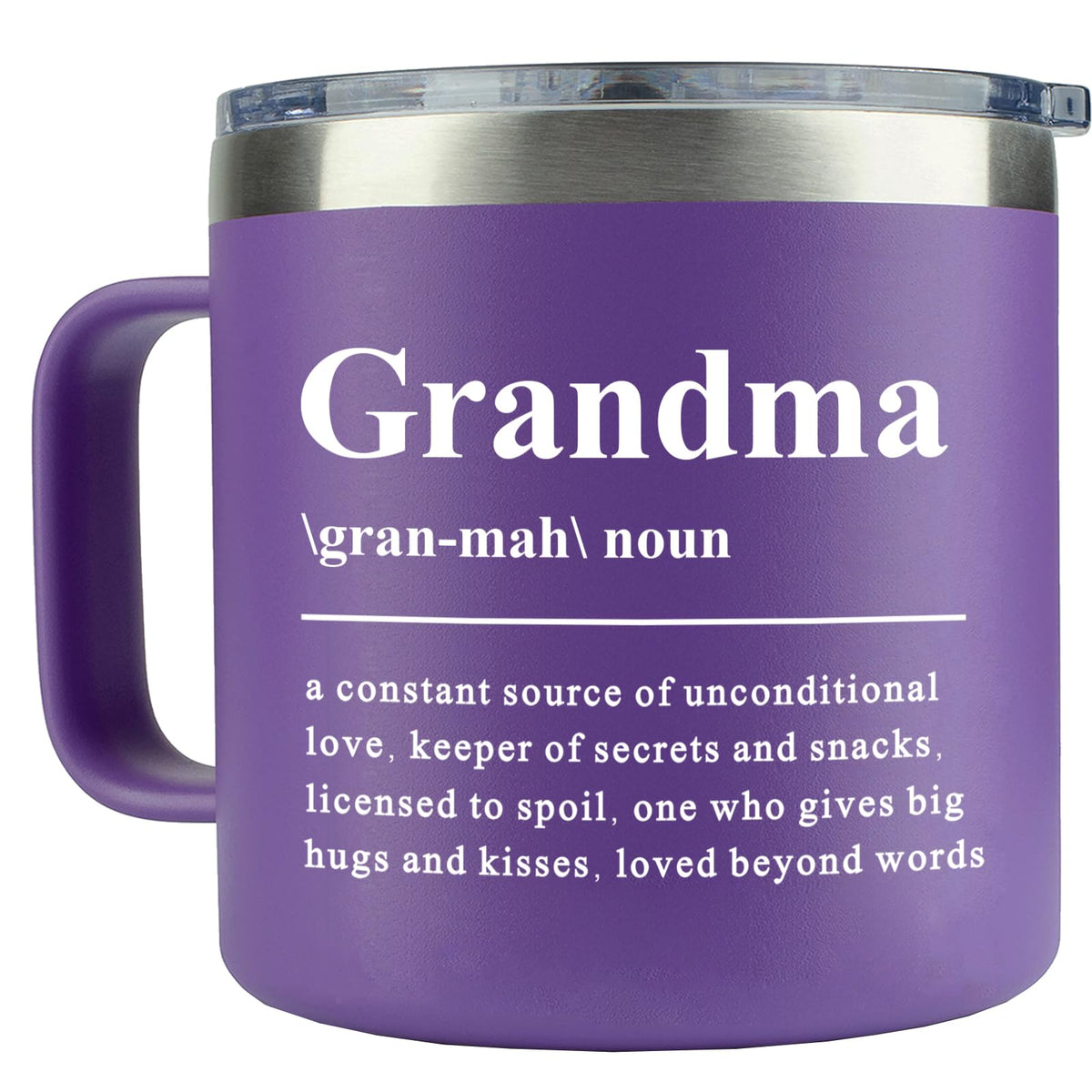 Taza WECACYD para abuela de 14 oz, ideal para café diario.