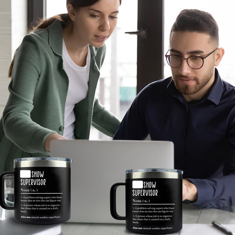 Taza de acero inoxidable WECACYD, duradera para uso diario.