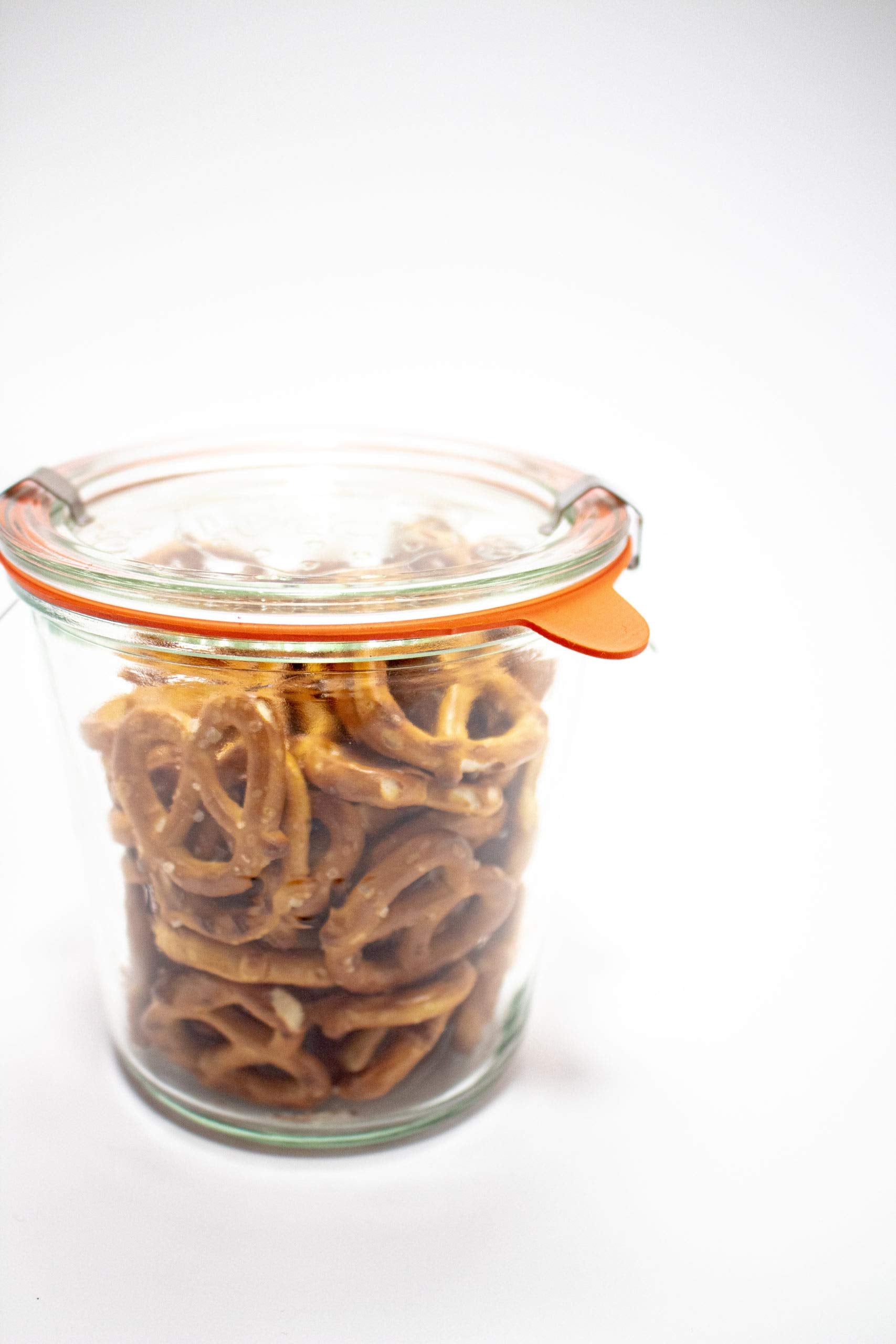 Abrazaderas de acero para fijar tapas WECK.