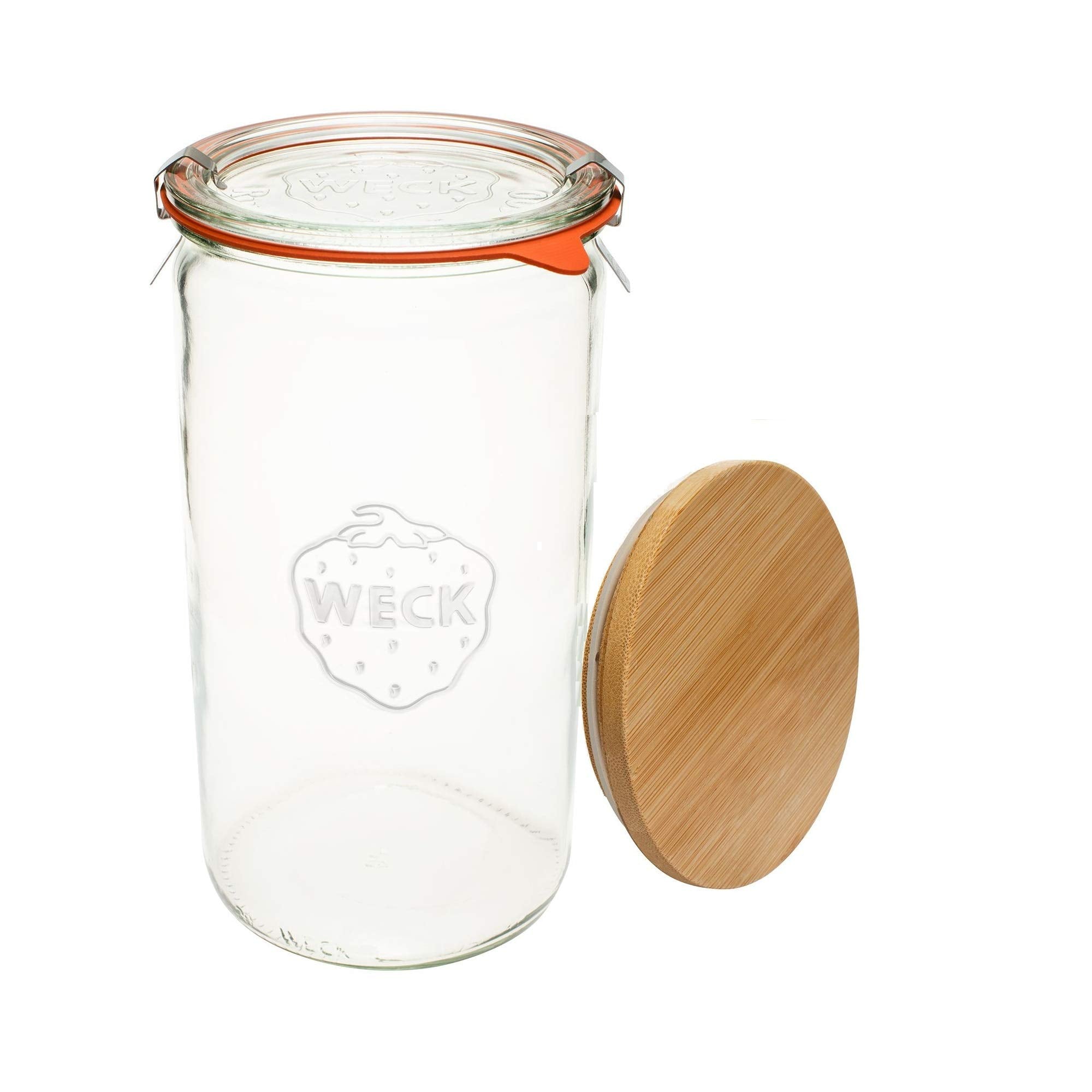 WECK 974: vaso de vidrio 1500 ml para conservar alimentos.