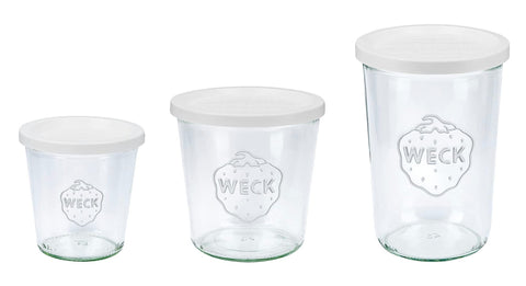 WECK Mold Jar con diseño elegante, ideal para cocina y almacenamiento.