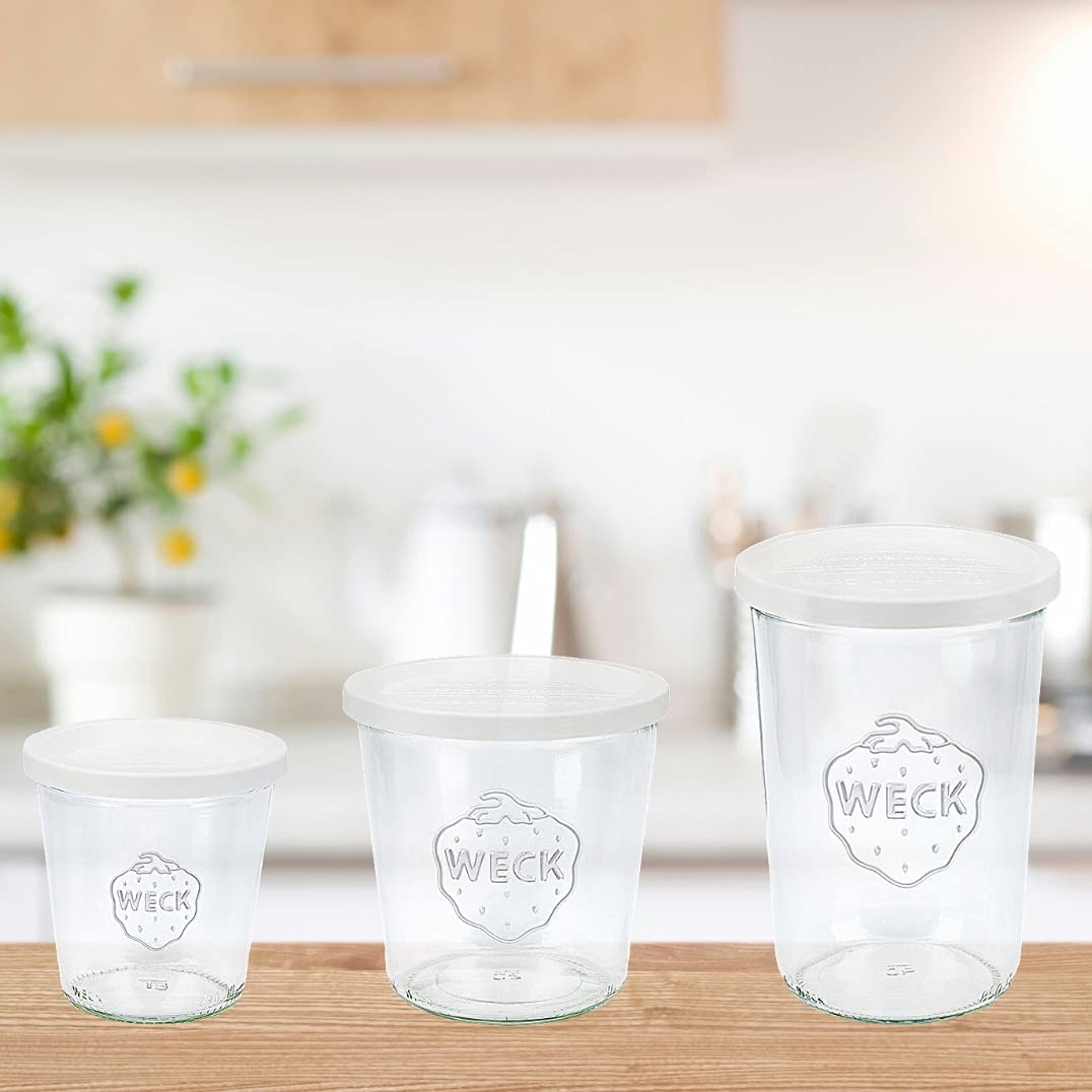 WECK Mold Jar para usos multipropósito, desde conservas hasta pequeños accesorios.