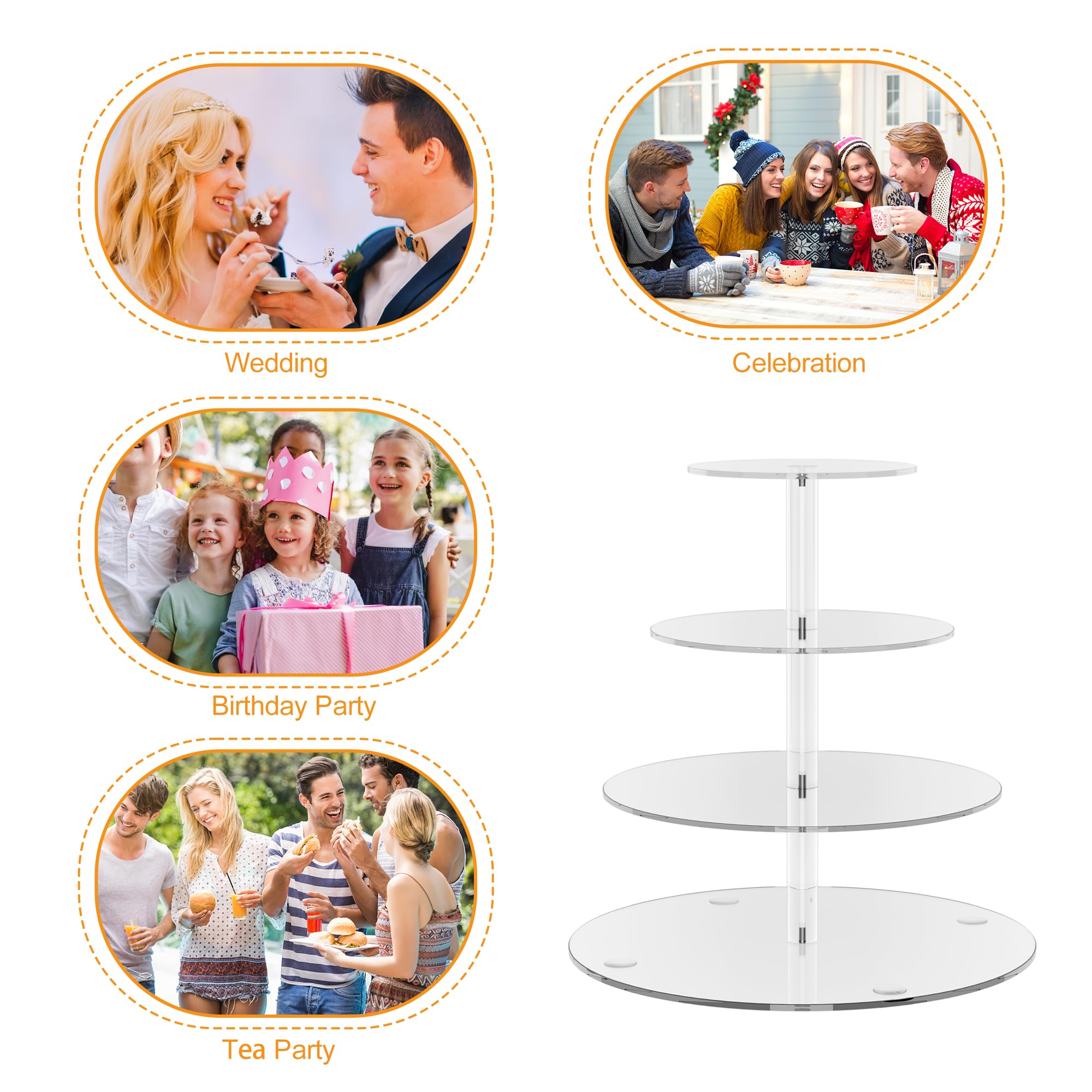 Perfecto para fiestas temáticas WeddingWish: bodas, cumpleaños y graduaciones.