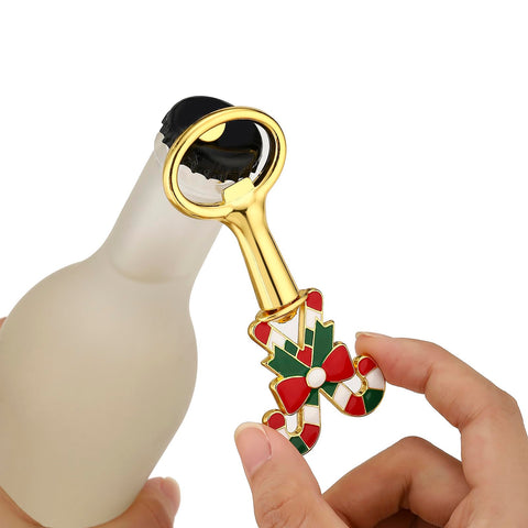 Abrebotellas WeddPtyFr corona dorada; embellece la mesa