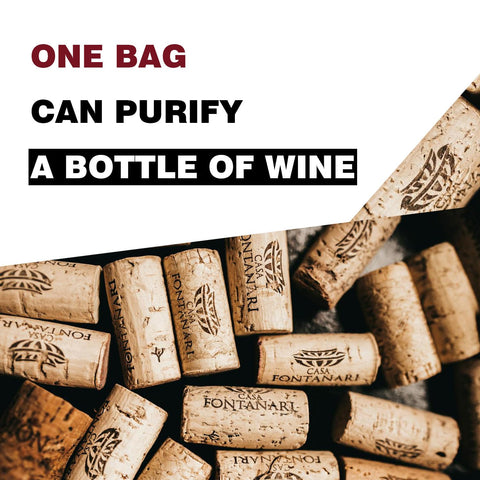 WEESIGEI purificador de sulfitos para vino mantiene sabor y frescura.