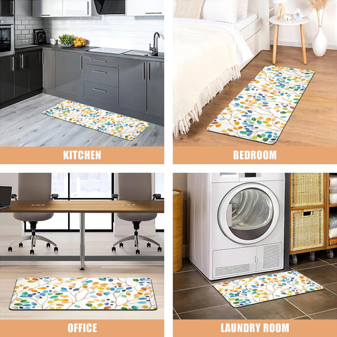 Weesire alfombra cocina a prueba de agua facilita limpieza rápida ante salpicaduras.