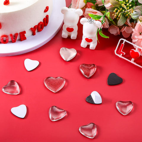 Weewooday corazones DIY de 25 mm para proyectos creativos