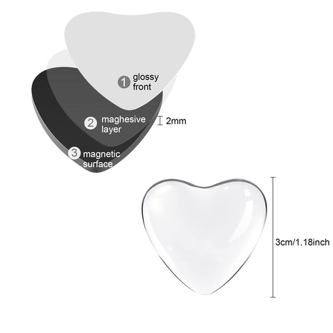 Weewooday gemas de cristal transparentes para manualidades y decoración
