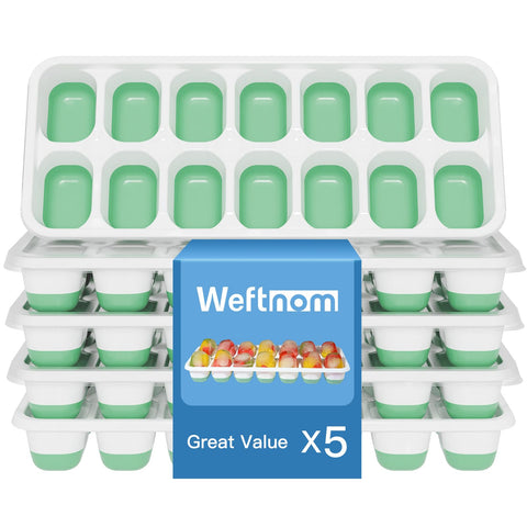 Weftnom cubiteras de silicona con tapas para 70 cubos, ideal para bebidas frías.