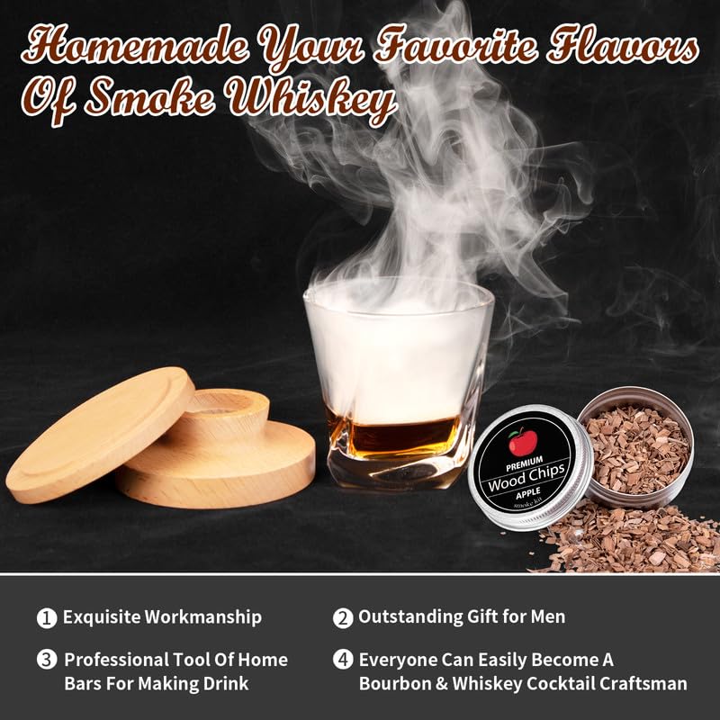Weibutech soplete para cocteles: encendido rápido y humo aromático
