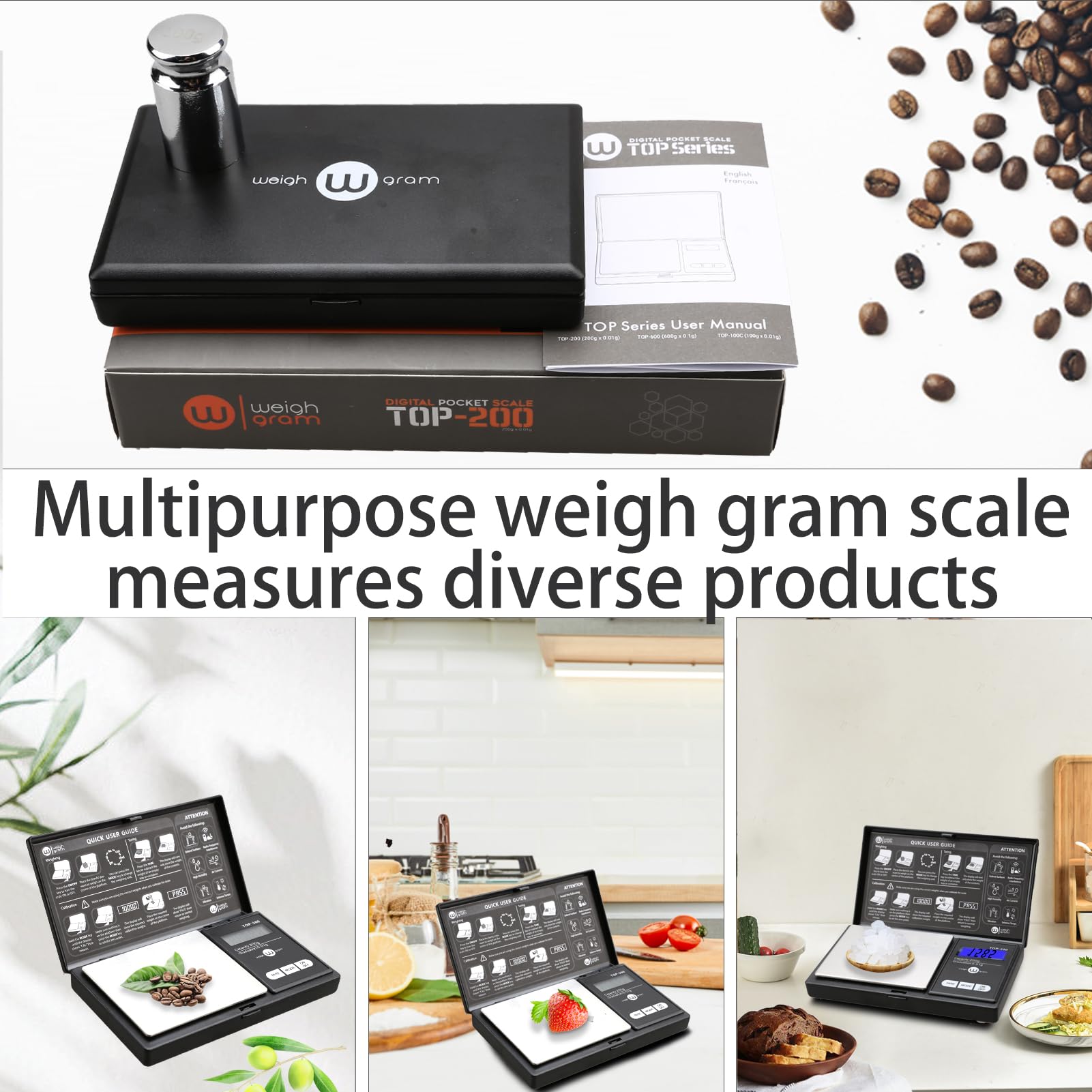 Calibración rápida paso a paso para lecturas consistentes con Weigh Gram