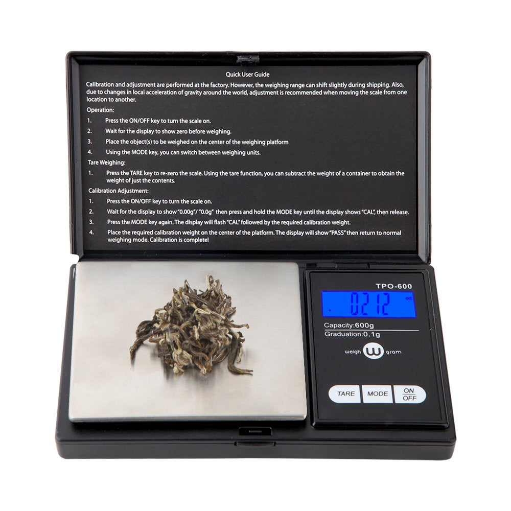 Weigh Gram funda protectora abatible para transporte seguro