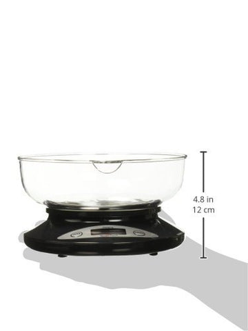 Weighmax tazón removible 2810, práctico para medir y servir en la cocina.