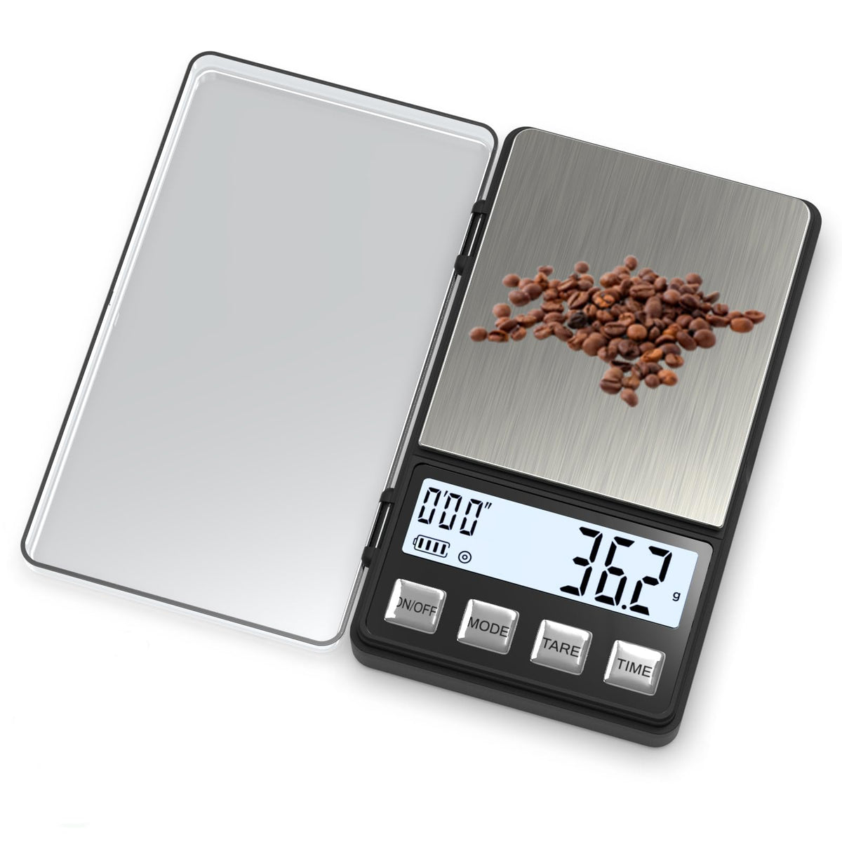 WEIGHTMAN escala espresso mini 1000 g con temporizador para dosis precisas