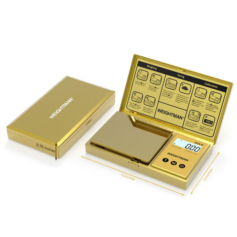 WEIGHTMAN ideal para monedas y oro en casa o taller