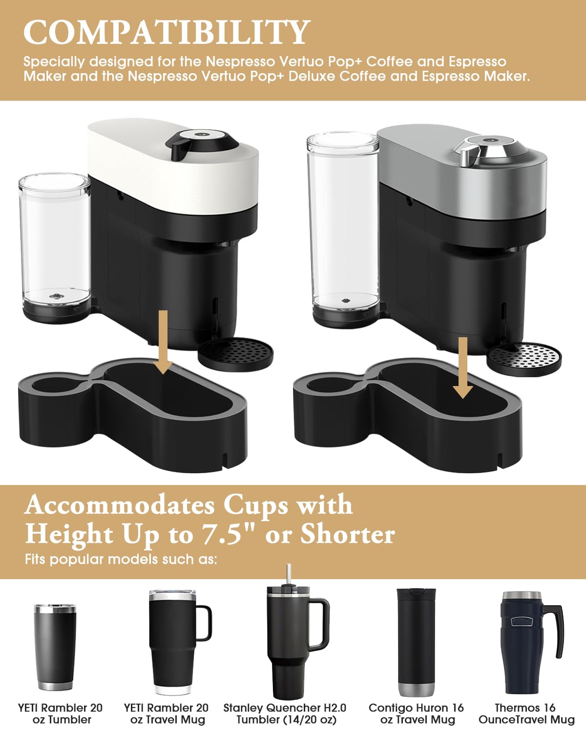 WEIGUZC Riser Stand demuestra compatibilidad con modelos estándar y deluxe