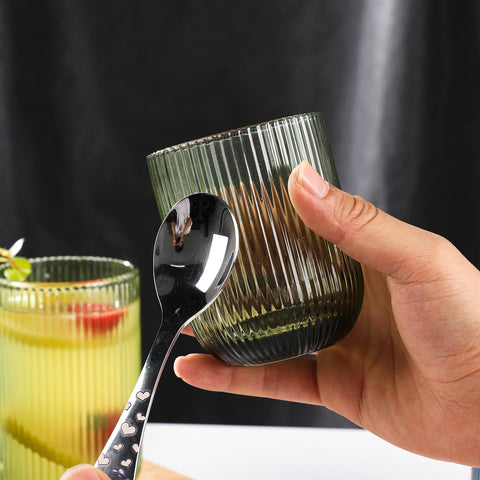 Vidrio sin plomo WeirdUncle verde apto para uso alimentario