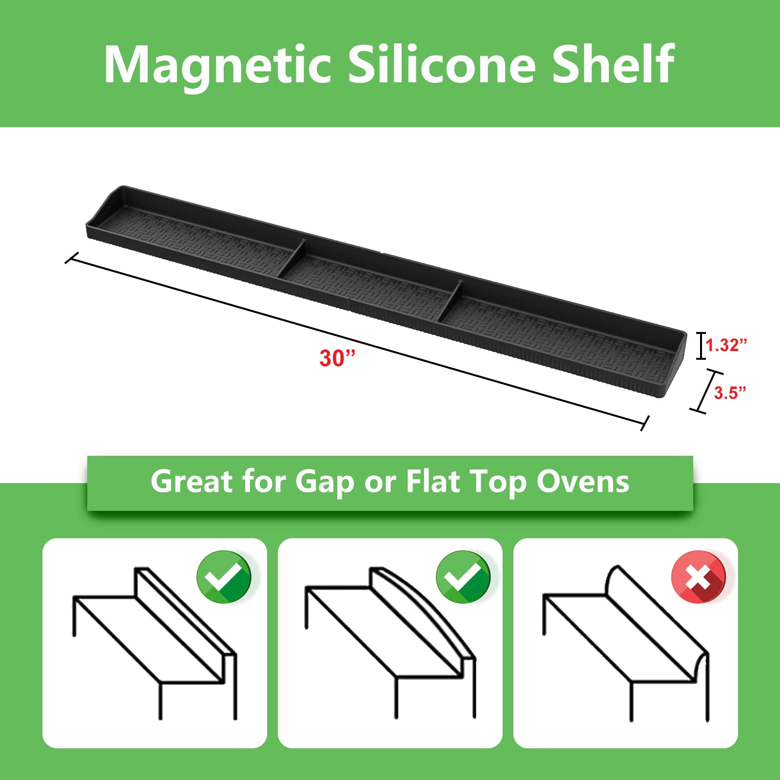 Weiwavivi estante magnético para cocina, almacenamiento práctico de condimentos.