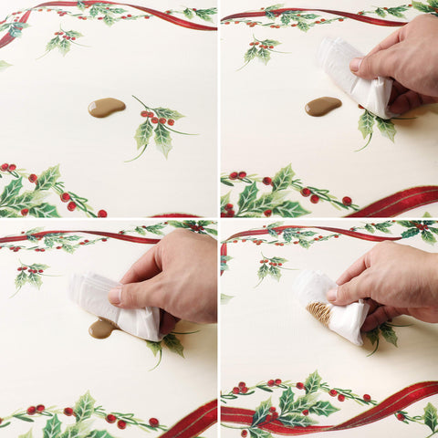 Mantel Wekwch 60 pulgadas por 104 pulgadas, apto para mesas estándar.