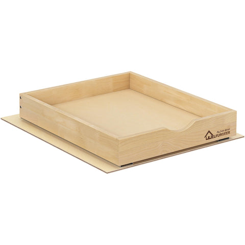 WelFurGeer cajón deslizante 17 pulgadas para cocina, fácil acceso a utensilios