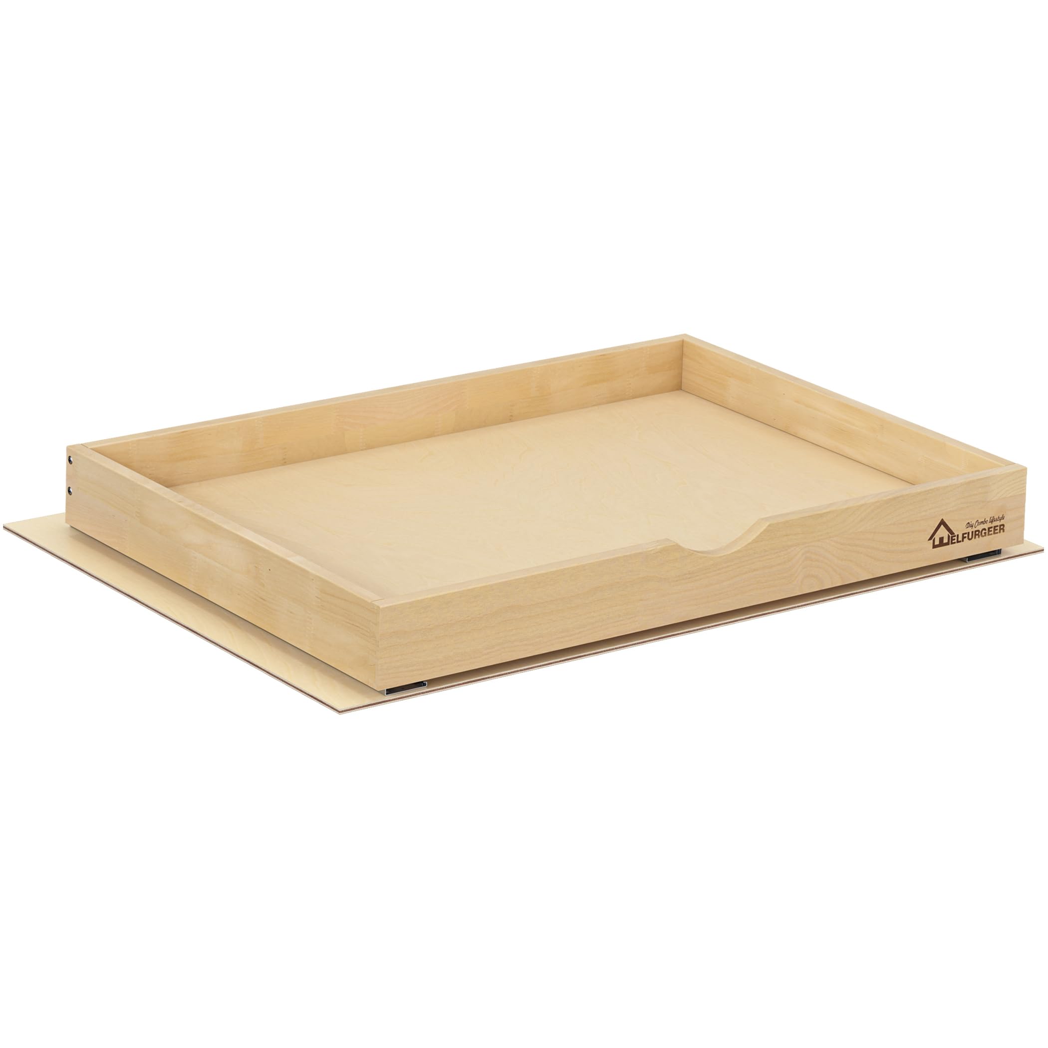 WelFurGeer cajón extensible con cierre suave para mantener la cocina ordenada