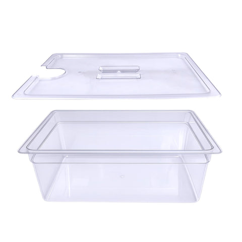 WELKOR contenedor sous vide 26 qt con medición fácil para cantidades.