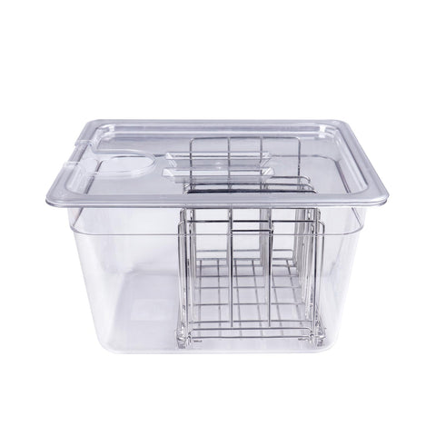 Welkor tapa transparente que minimiza evaporación durante cocciones largas.