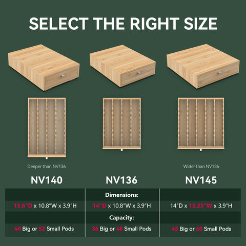 Dimensiones precisas de 13.25 x 14 x 3.9 pulgadas.