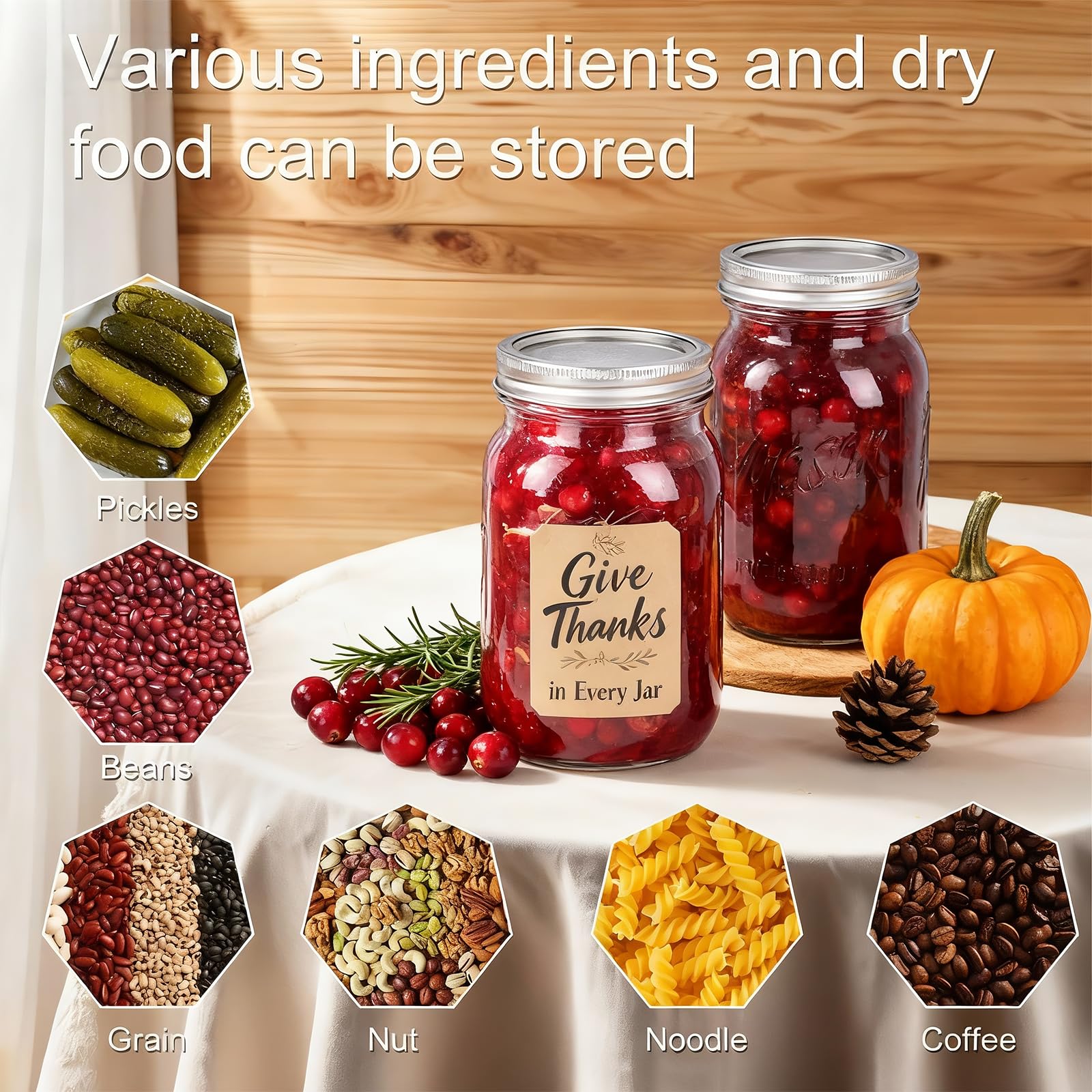 Jarros WELLIFE para usos en cocina y proyectos, con vidrio seguro y tapa reutilizable.
