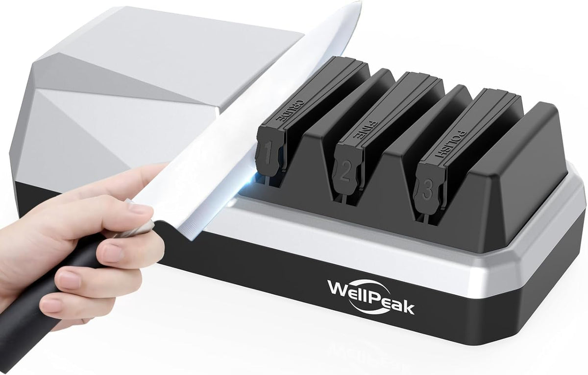 WellPEAK afilador de cuchillos en presentación elegante para cocina